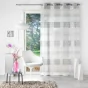 Panneau a oeillets 140 x 280 cm voile jacquard pasadena Sans