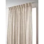 Rideau Galon Fronceur 140 x 240 cm - Double Gaze de Coton - Uni Gaïa Pampa