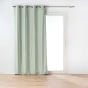 Lot de 2 Rideaux a oeillets 135 x 260 cm coton recyclé Twily Sauge