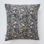 Taie d'oreiller 60 x 60 cm gaze de coton imprimée capucine minuit Bleu foncé