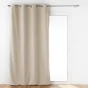 Rideau a oeillets 140 x 260 cm isolant uni jupiter Lin