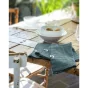 Lot de 3 serviettes gaze de coton 40 x 40 cm gaia canard Bleu