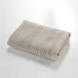 Serviette de toilette 50 x 90 cm eponge unie tendresse Taupe