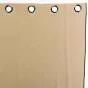 Rideau à oeillets 140 x 240 cm coton recyclé Mistraline Beige