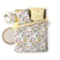 Parure de couette réversible  240 x 220 cm en microfibre de flanelle Claudia
