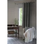 Rideau occultant isolant phonique + polaire 140 x 180 cm Inuit Gris Anthracite