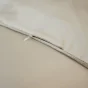 Housse de couette 260 x 240 cm bambou de satin 120 fils Salomé Naturel