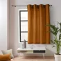 Rideau petite hauteur 135 x 180 cm coton/polyester recyclé Twily Camel