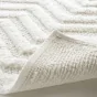 Tapis de bain 50 x 80 cm coton jacquard tufte angelis Sans