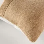 Coussin dehous. compr. franges 30 x 50 cm polycoton imprime+jute tokao des place Sans