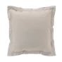 Taie d'oreiller 63 x 63 cm en percale uni 78 fils Lin