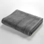 Drap de bain 90 x 150 cm eponge unie tendresse Anthracite