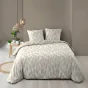 Parure de couette réversible + 260 x 240 cm coton 57 fils + 2 taies Mareva