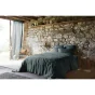Housse de couette 260 x 240 cm Lin lavé français luxe Soline Ardoise