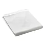 Drap plat 1 pers. 180 x 290 cm percale de coton 78 fils Blanc