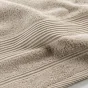 Drap de bain 90 x 150 cm eponge unie tendresse Taupe