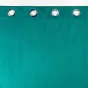 Lot de 2 Rideaux 100% occultant 135 x 260 cm en velours Velounight Emeraude