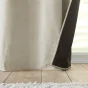 Rideau isolant thermique a oeillets 140 x 260 cm isolant/velours relief Polarchic Sable