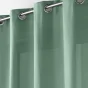 Rideau a oeillets 140 x 260 cm microfibre unie absolu Sauge