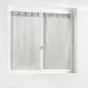 Paire droite passants 2 x 60 x 160 cm polycoton selena Gris