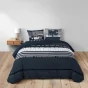 Housse de couette 200 x 200 cm coton 42 fils + 2 taies States