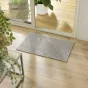 Tapis rectangle 50 x 80 cm bouclette losi Gris