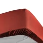Drap housse 1 personne 90 x 190 cm percale uni 78 fils percaline Tomette