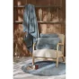 coussin déhoussable 40 x 60 cm polyester sven bleu arctique