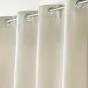 Rideau tamisant 135 x 260 cm isolant thermique Micropolar Naturel