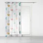 Panneau a oeillets 140 x 240 cm voile sable imprime pop art Sans