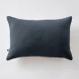 Coussin Déhoussable 40 x 60 cm - 100% coton Sixtine Bleu marine