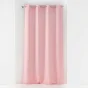 Voilage à oeillets 140 x 240 cm voile tissé Soane Rose