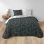 Housse de couette réversible 260 x 240 cm + 2 taies 100% coton 42 fils Felix