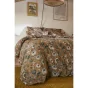Housse de couette 200 x 200 cm double gaze de coton imprimée Camélia