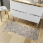 Tapis rectangle 45 x 120 cm tisse imprime jade Sans