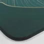 Tapis de bain 45 x 75 cm microfibre imprimee jade des. place Sans