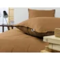 Taie d'oreiller flanelle 63 x 63 cm candice camel Marron