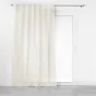 Panneau a passants caches 140 x 240 cm effet lin tisse haltona Naturel