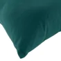 Coussin dehoussable  45 x 45 cm coton/polyester recycle Twily Emeraude