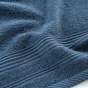 Serviette invite 30 x 50 cm eponge unie tendresse Saphir