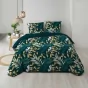 Housse de couette 260 x 240 cm coton 57 fils + 2 taies Nelida