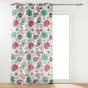 Rideau a oeillets 140 x 260 cm polyester imprime winteria Blanc