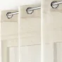 Panneau a oeillets 140 x 240 cm polyester/lin uni aline Sans