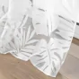 Voilage a oeillets 140 x 240 cm voile dévoré métallisé Magnolia