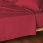 Drap plat 1 pers. 180 x 290 cm coton 57 fils Lina Marsala