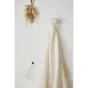 lot de 2 essuie-mains 50 x 70 cm gaze de coton tissée teinte vickie pampa
