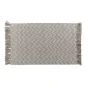 Tapis rectangle a franges 50 x 80 cm coton/polyester tisse alessia Sans