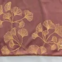 Voilage a œillets 140 x 240 cm + haut velours velours Mila Rose