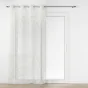 Panneau a oeillets 137 x 280 cm voile sable imprime lunile Naturel