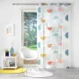 Panneau a oeillets 140 x 240 cm voile sable imprime pop art Sans